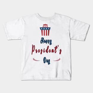 happy president's day Kids T-Shirt